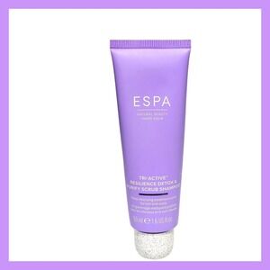 ESPA Tri-Active Resilience Detox Purify Scrub Shampoo 1.6 fl.oz. 50 ml. Travel
